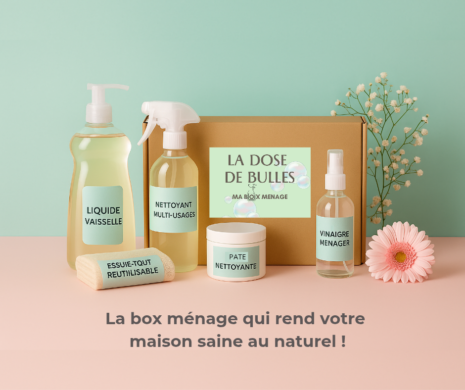 La box ménage mensuelle au naturel