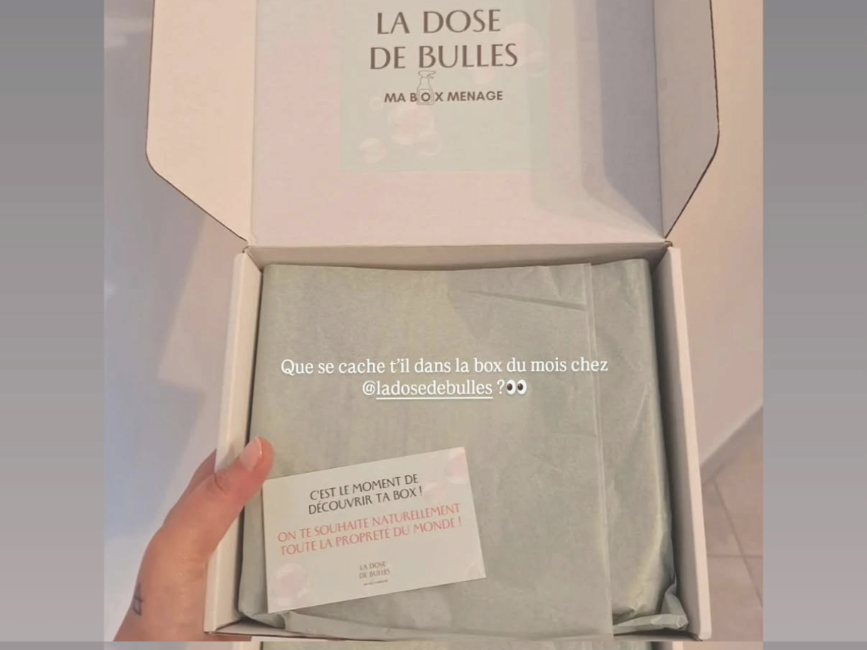 Coffret découverte box ménage témoignage 